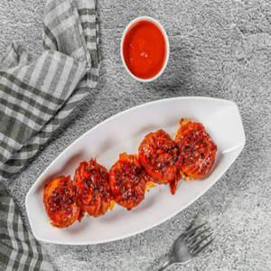 Veg Szechuan Tossed Momos