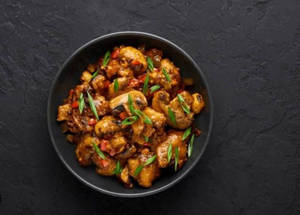 Chilli Mushroom- Gravy