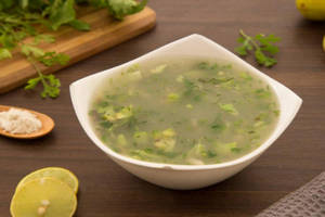Veg Lemon Coriander Thick Soup
