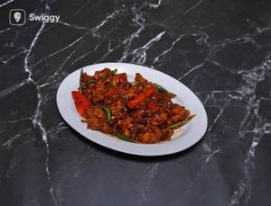 Chicken Chillies Schezwan (Dry)