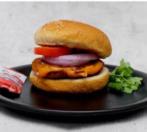 Veg tandoori burger