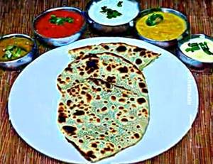 Aloo Pyaj Paratha Tawa