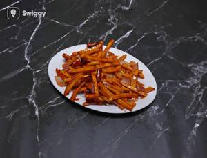 Crispy Potatoes in Honey Chilli Sauce (Dry)
