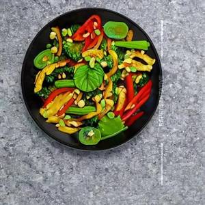 Veg Oriental Stir Fry Salad