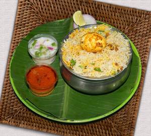 Egg biryani