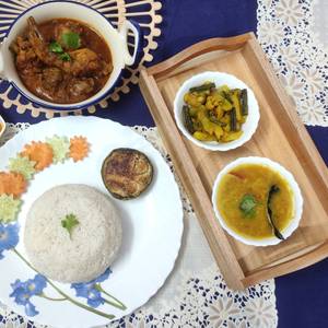 Chicken thali