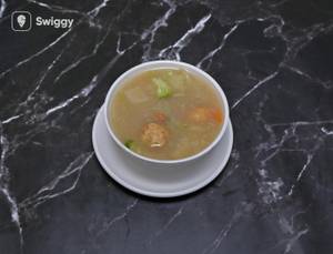 Chicken Meatball Veg Soup
