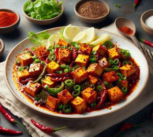 Chilli paneer dry