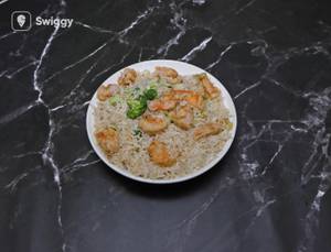 Prawn Burnt Garlic Rice