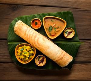 Plain Dosa  Sambar Chutney