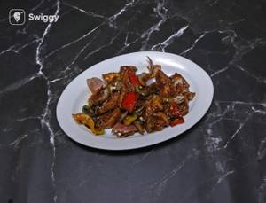 Chicken in Black Bean Sauce (Dry)