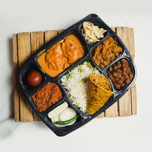 Punjabi Chicken Thali