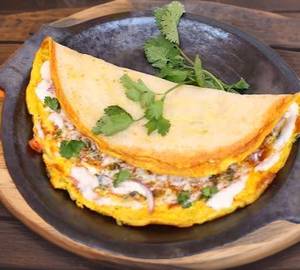 Egg Onion Dosa Fish Fish Gravy