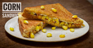 Corn Garlic Sandwich