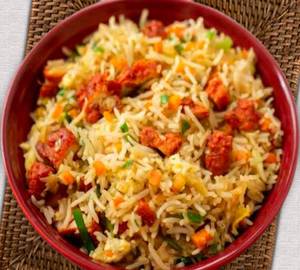 Veg Manchurian fried rice