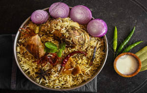 Chicken Biryani ( No Egg )