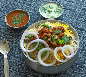 Special Paneer Mushroom Biryani