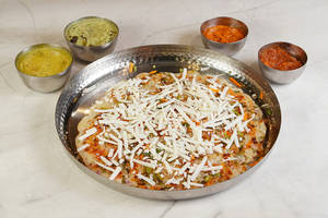 Mix Uttapam With Cheese