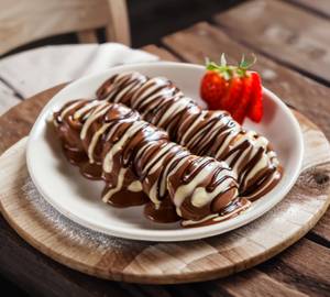 Double Chocolate Burst minipancake