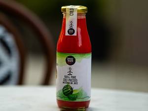 Cold Pressed Watermelon + Mint Juice