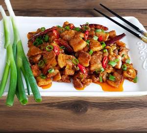 Pork chilli dry
