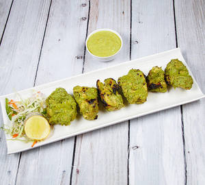 Chicken Hariyali Kabab Slices