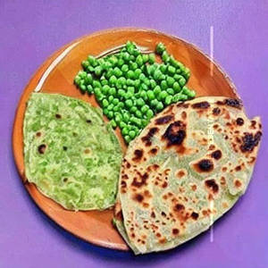 Peas Paratha
