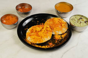 Ghee Podi Idli ( 2pcs)