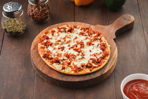 Chicken Kheema Pizza [8 Inches]
