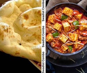 1 Butter Naan + Kadai Paneer