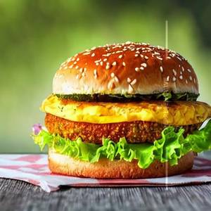 Egg burger