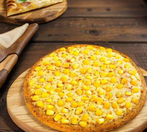 Corn And Paper Pizza
