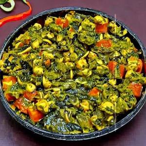 Up ki Palak Patta Chaat