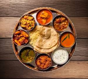 North India Chicken Thali
