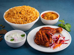 Biryani Rice With Kozhi Fry Combo