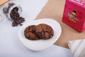 Vegan Double Chocolate Chip Cookies [2 Pieces]