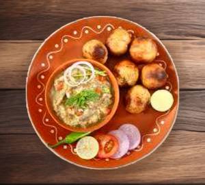 Veg Litti Chokha Bowl