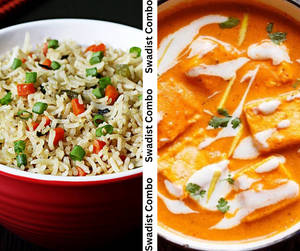Veg Fried Rice + Paneer Butter Masala