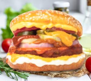 7 saucy king burger