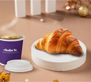Chocolate Crossiant + Beverage