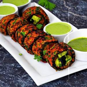 Channa Tikki Roll Veg Kebab