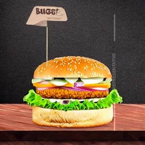 Veg jumbo burger