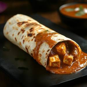 Chatpata Makhani Paneer Roll