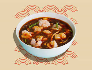 Hot & Sour Soup - Prawn