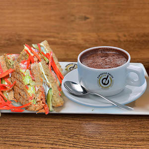 Kids Combo (hot Cholate + Sandwich)
