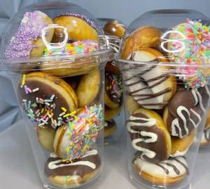 Button Donut Jar