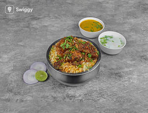 Chicken Fry Piece Biryani (single)