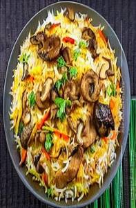 Veg Mushroom Biryani
