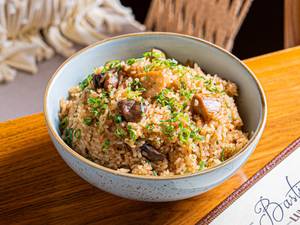 Wild Mushroom And Truffle Fried Rice