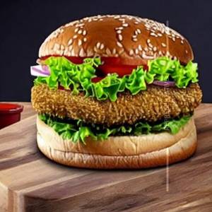 Chicken jumbo burger